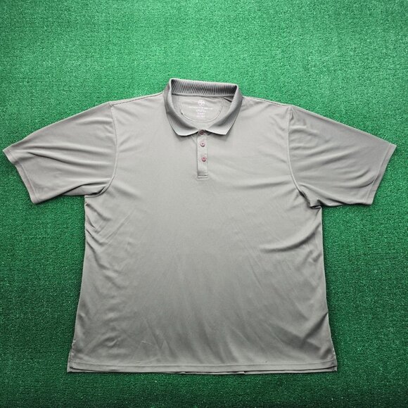 Boy Scouts of America‎ Polo Shirt Mens 4XL Olive Green Short Sleeve Performance - Picture 1 of 6